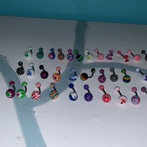 Stomach piercings